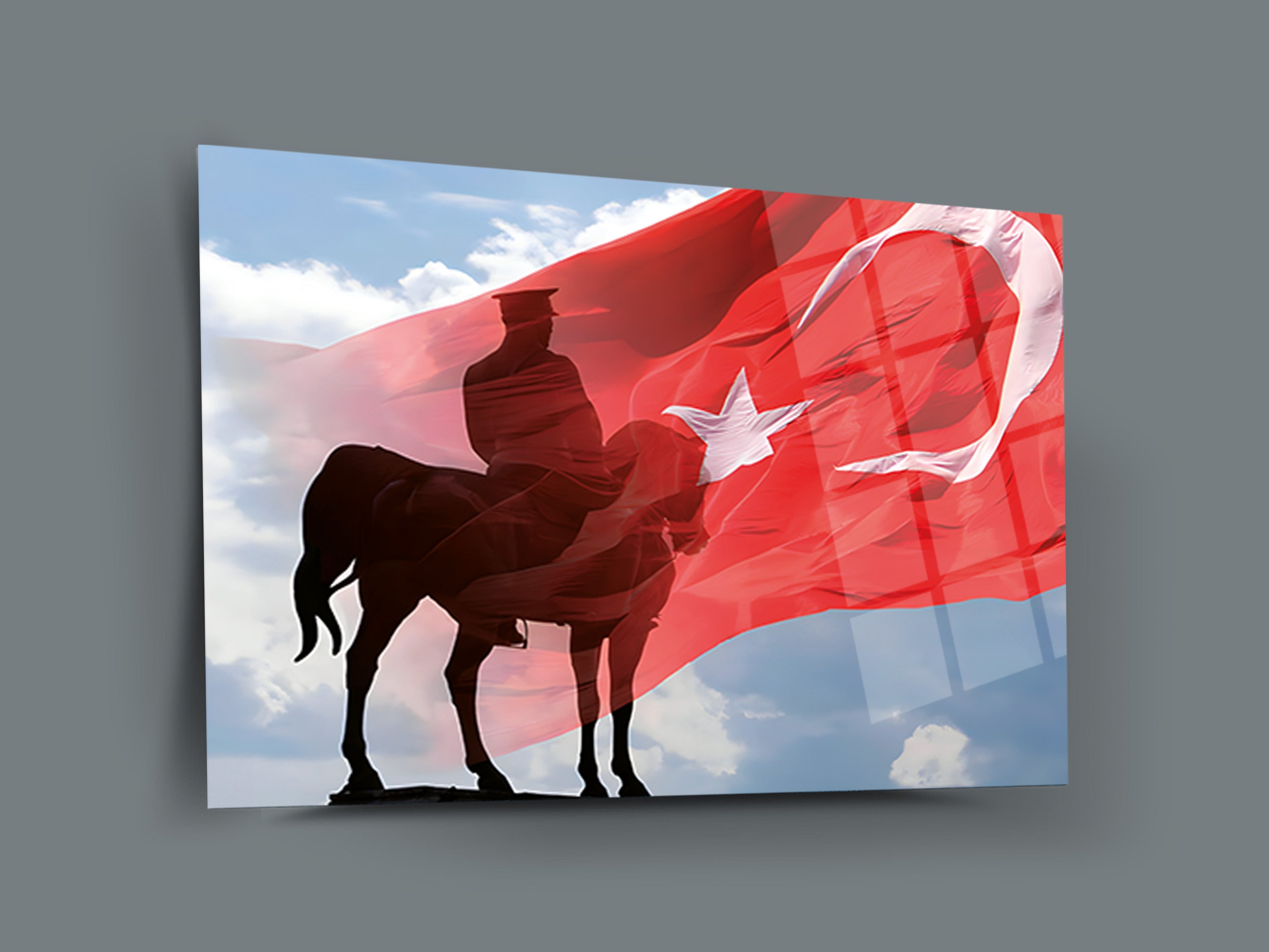 Atatürk Cam Tablo 205