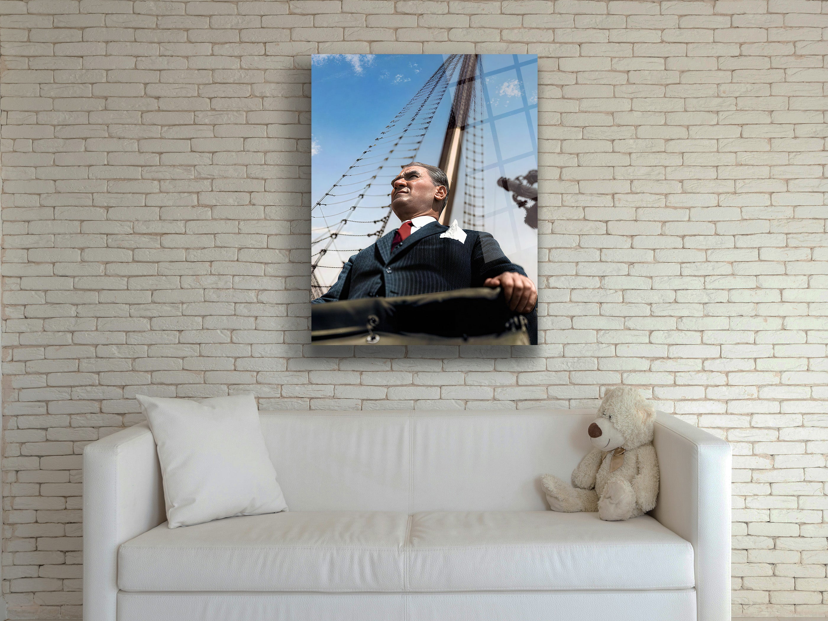 Atatürk Cam Tablo 53