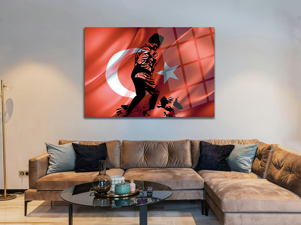 Atatürk Cam Tablo 206