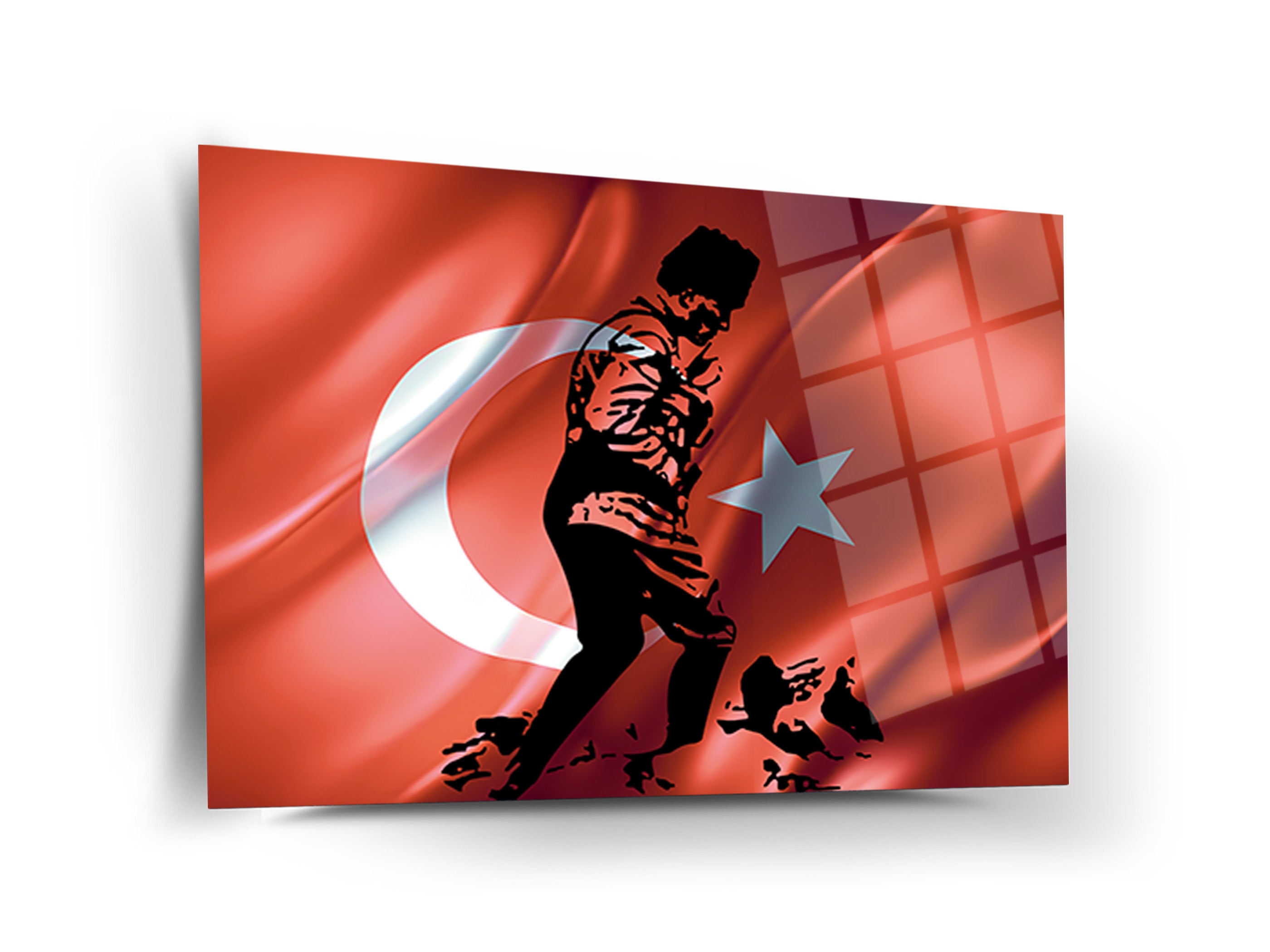 Atatürk Cam Tablo 206