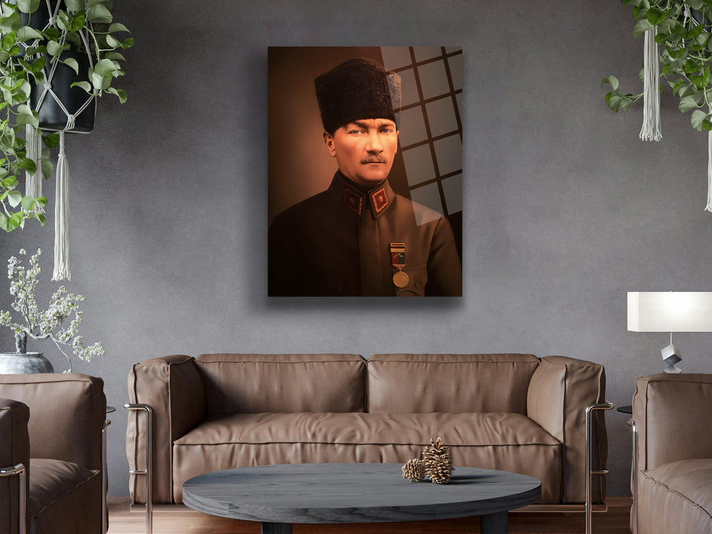 Atatürk Cam Tablo 175