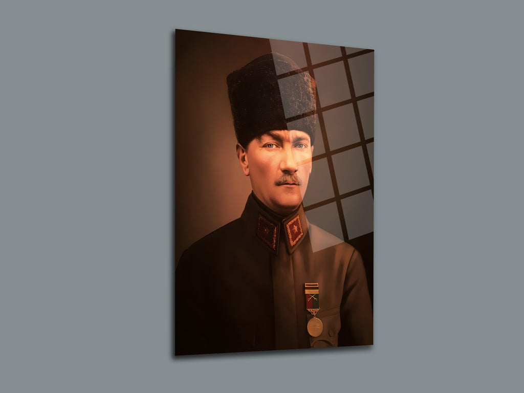 Atatürk Cam Tablo 175