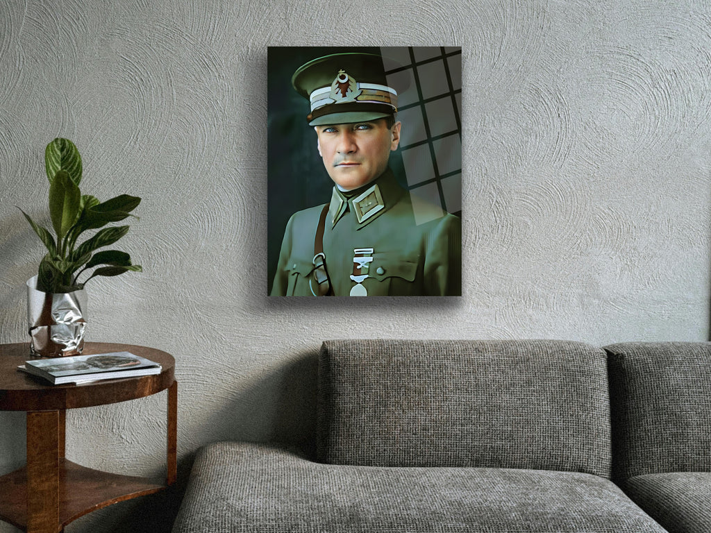 Atatürk Cam Tablo 177