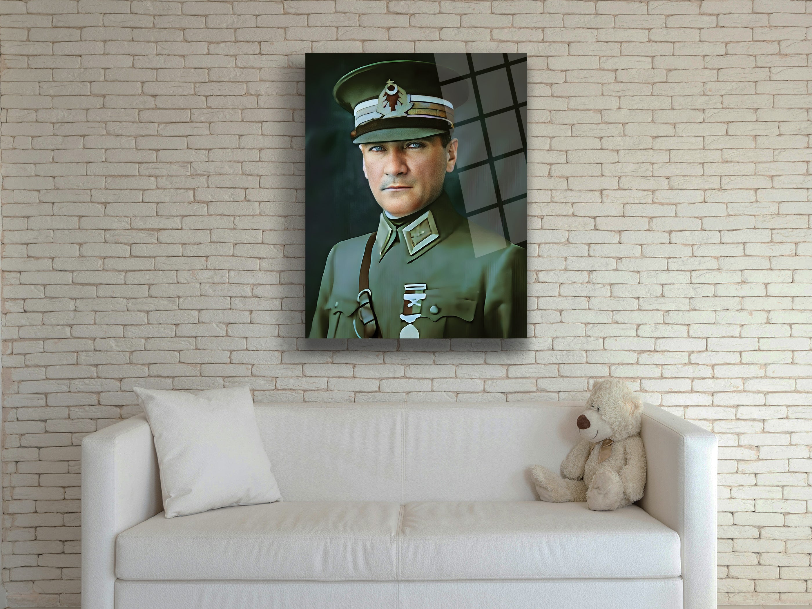 Atatürk Cam Tablo 177