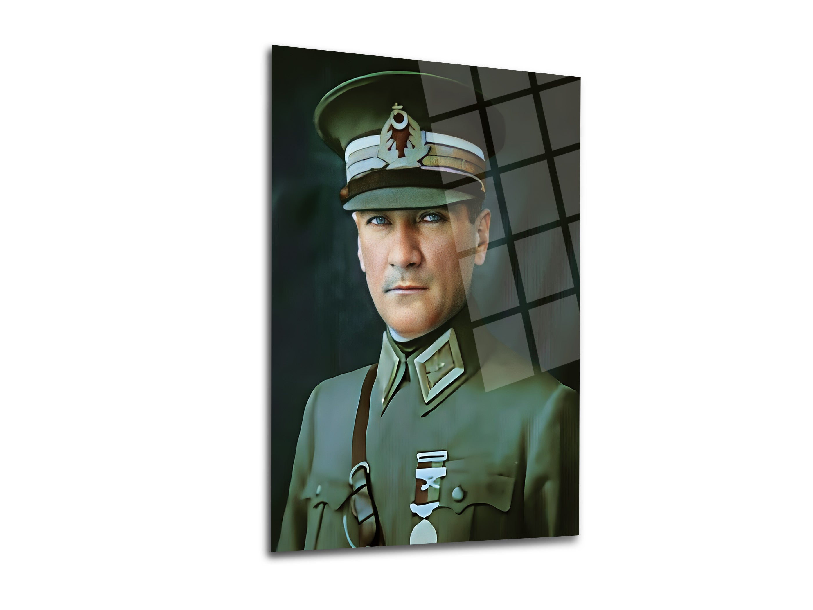 Atatürk Cam Tablo 177
