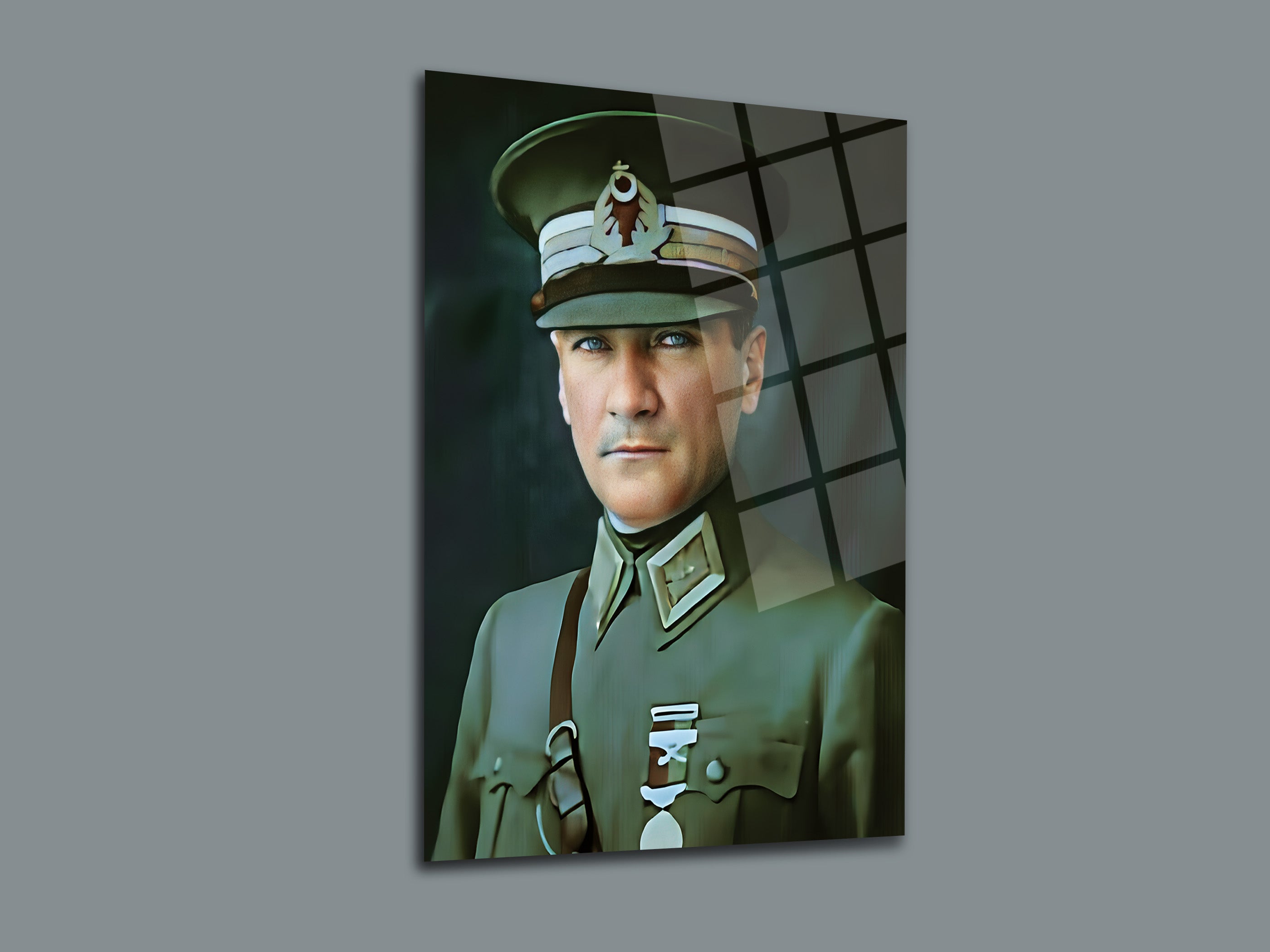 Atatürk Cam Tablo 177