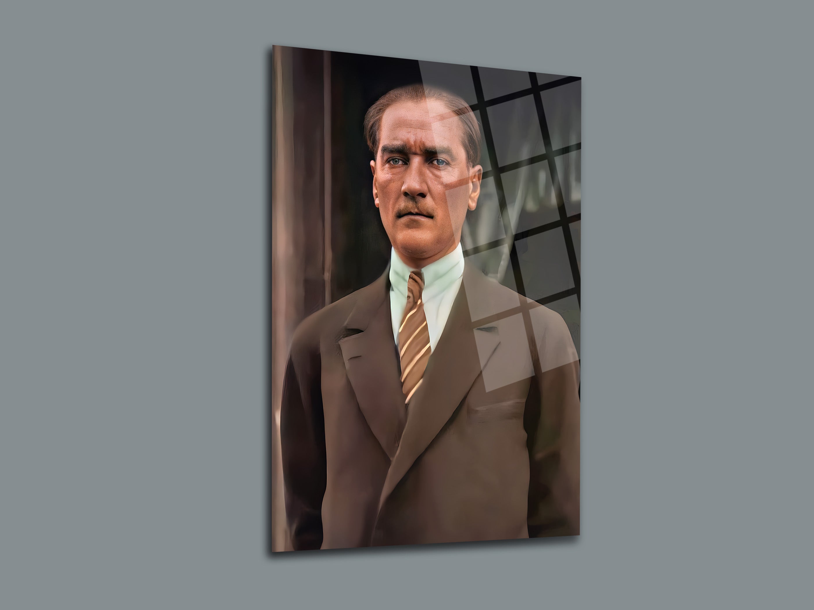 Atatürk Cam Tablo 181