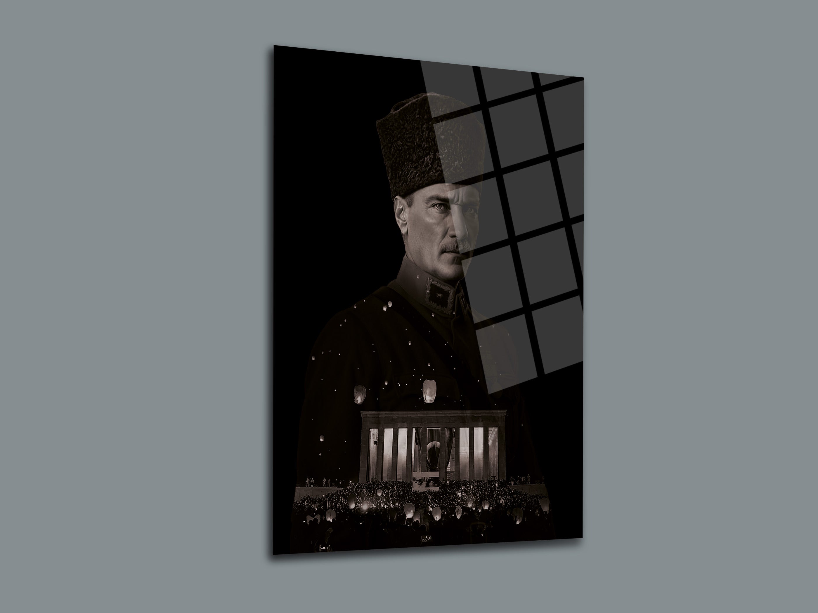 Atatürk Cam Tablo 183