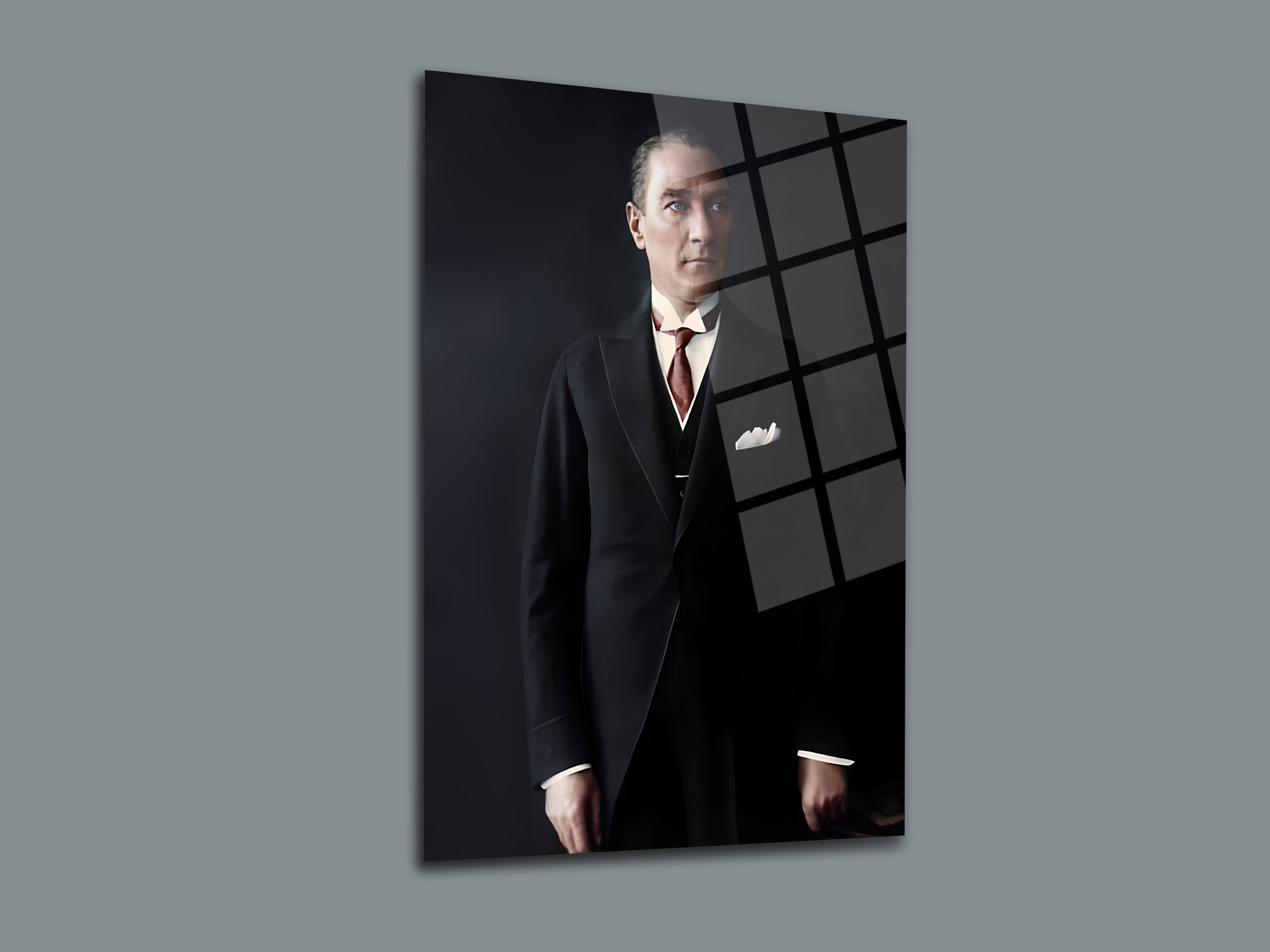 Atatürk Cam Tablo 185