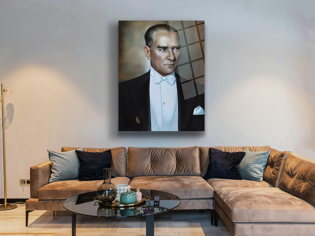 Atatürk Cam Tablo 187