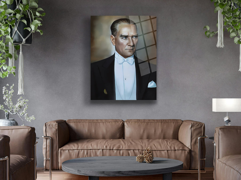 Atatürk Cam Tablo 187