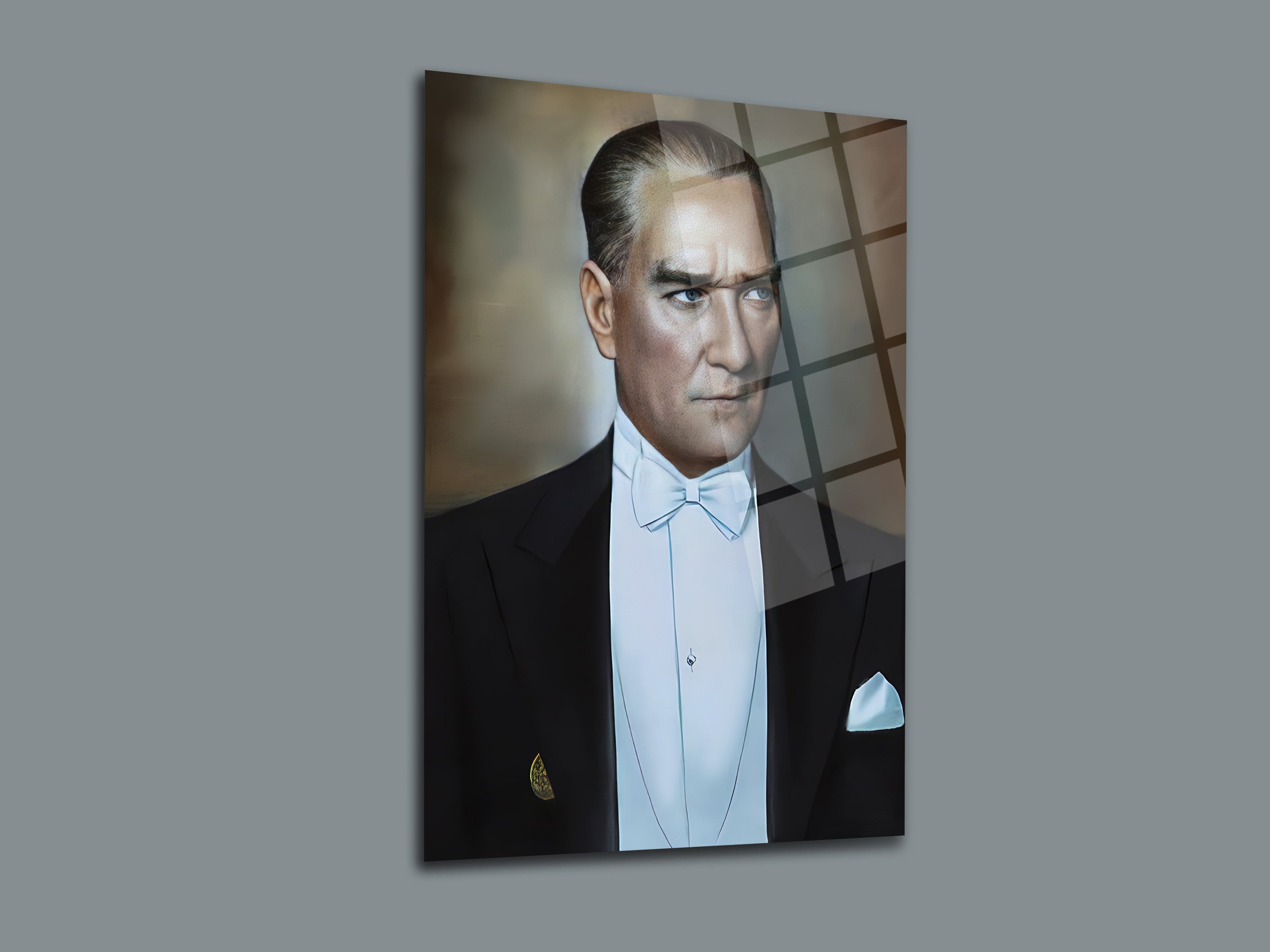 Atatürk Cam Tablo 187