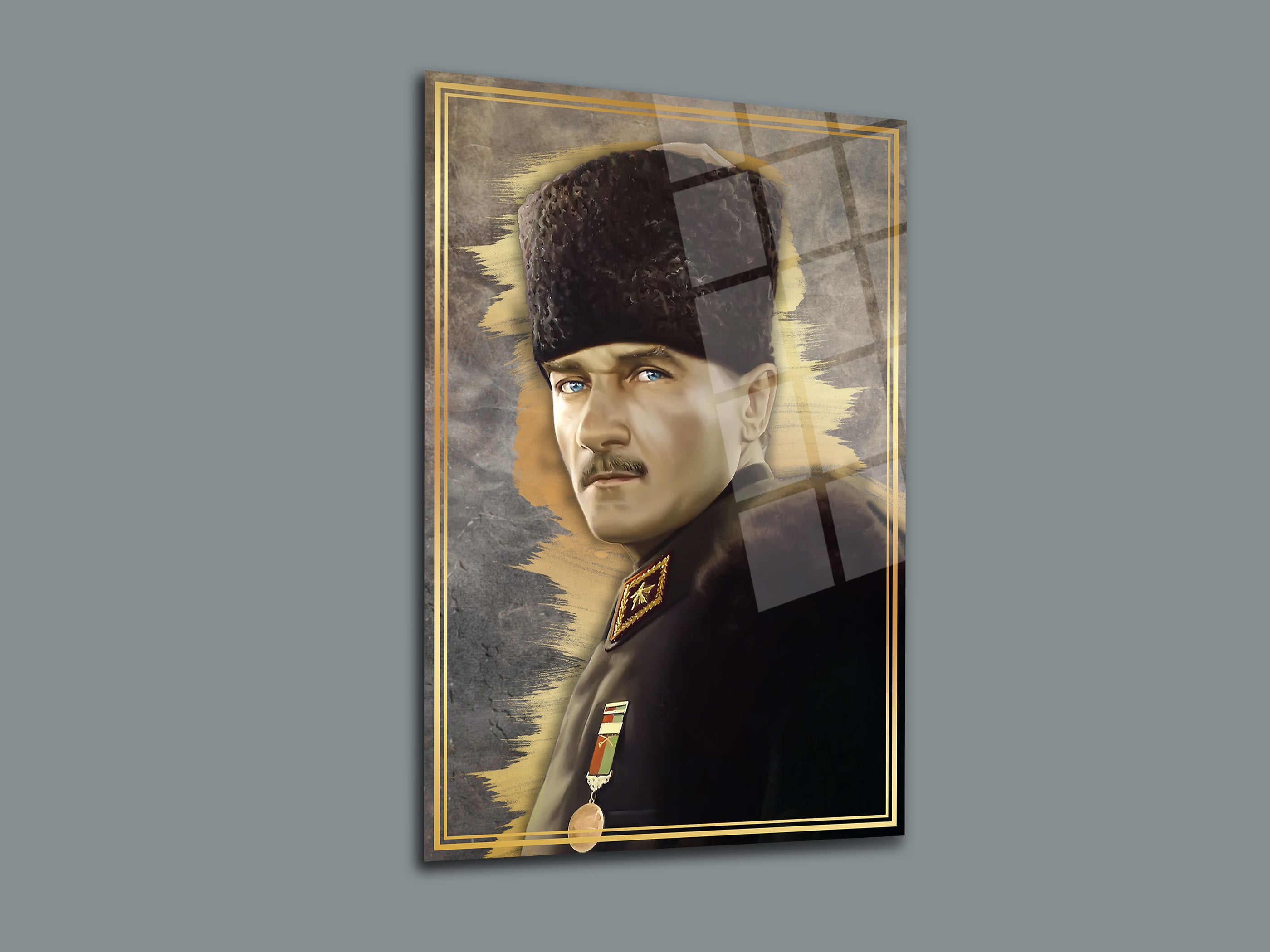 Atatürk Cam Tablo 238