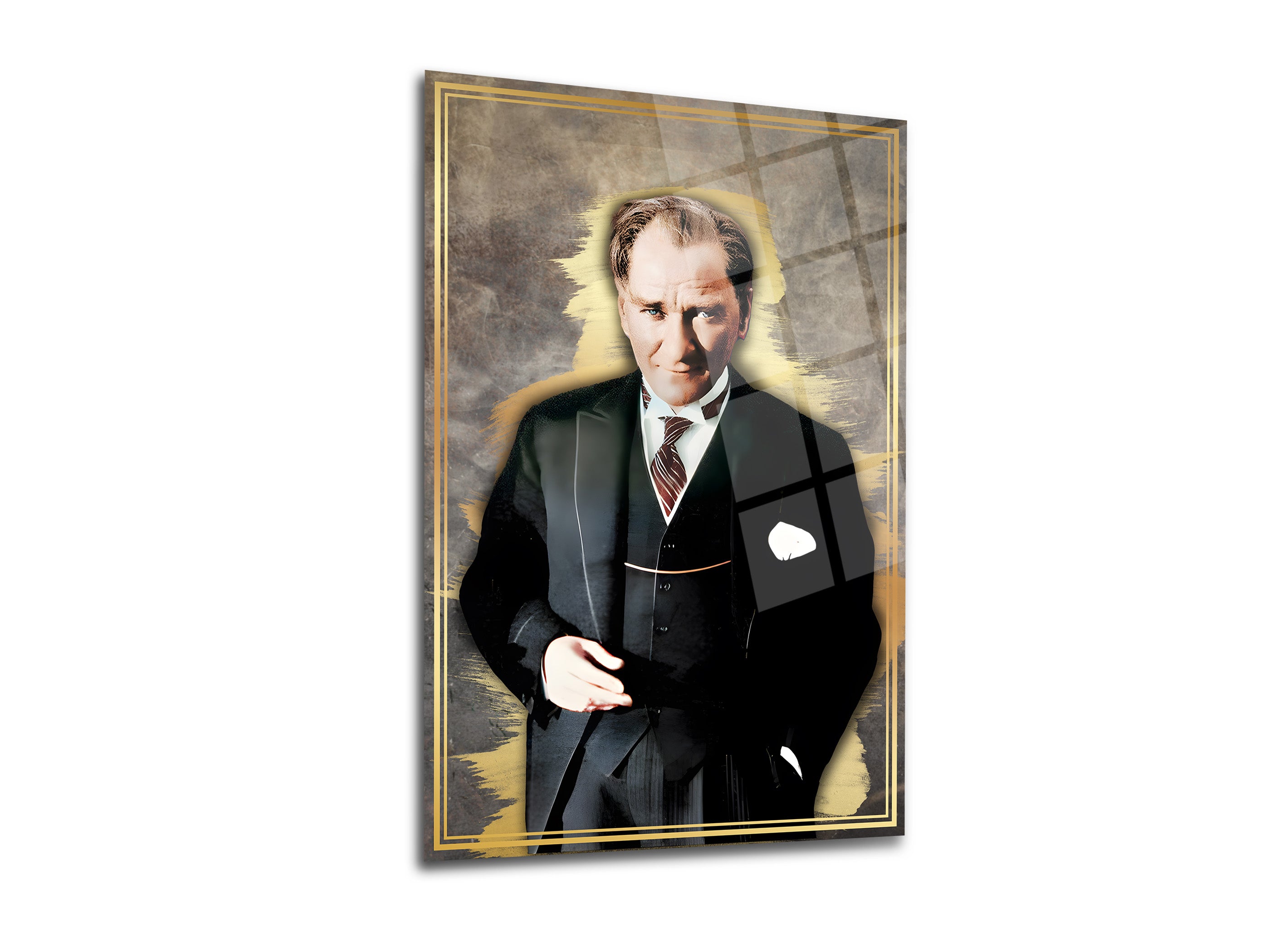 Atatürk Cam Tablo 240