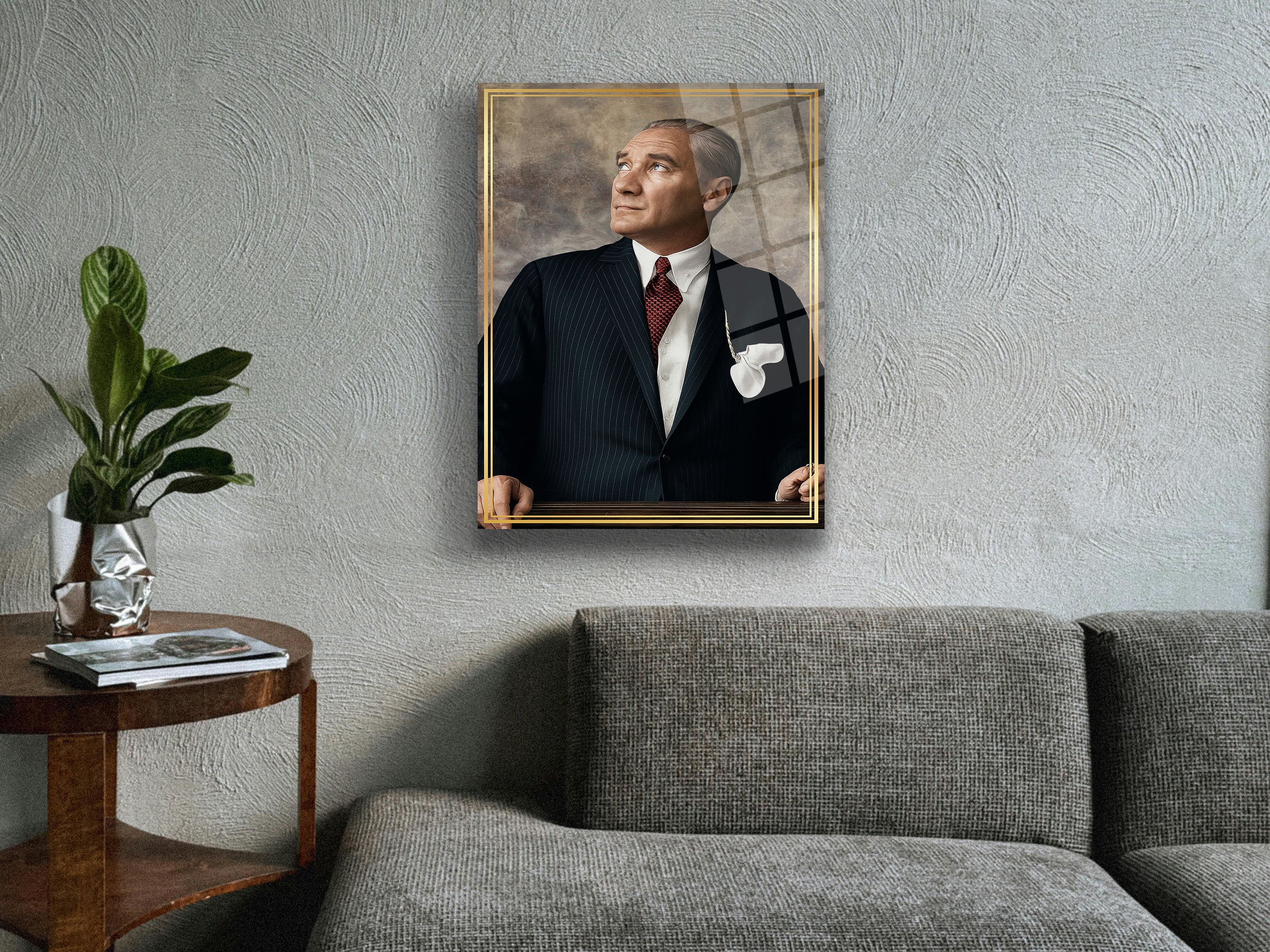 Atatürk Cam Tablo 241