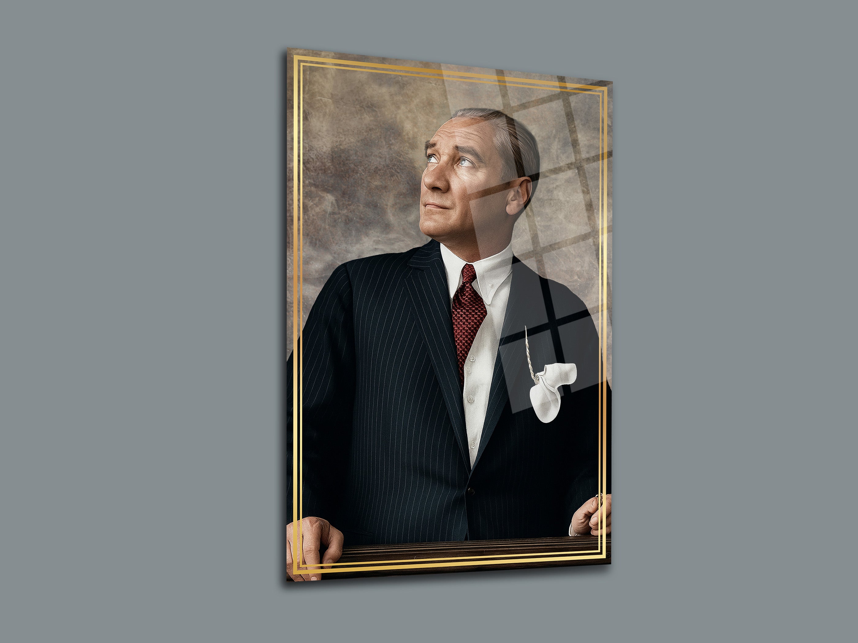Atatürk Cam Tablo 241