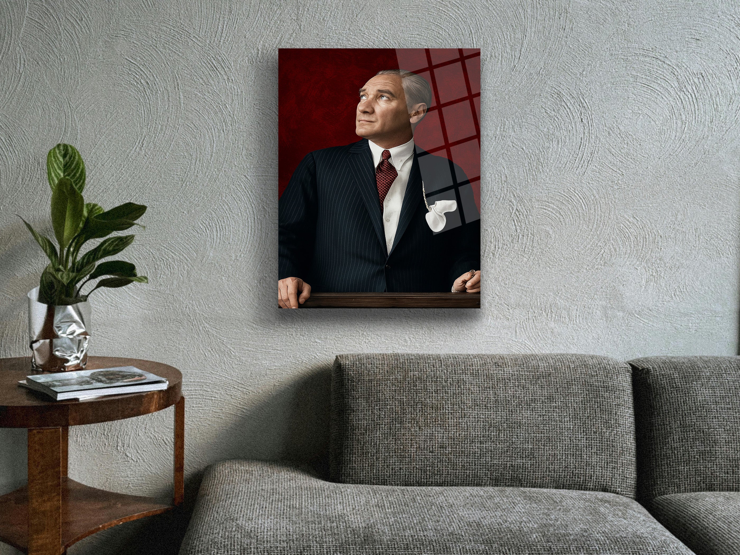 Atatürk Cam Tablo 242