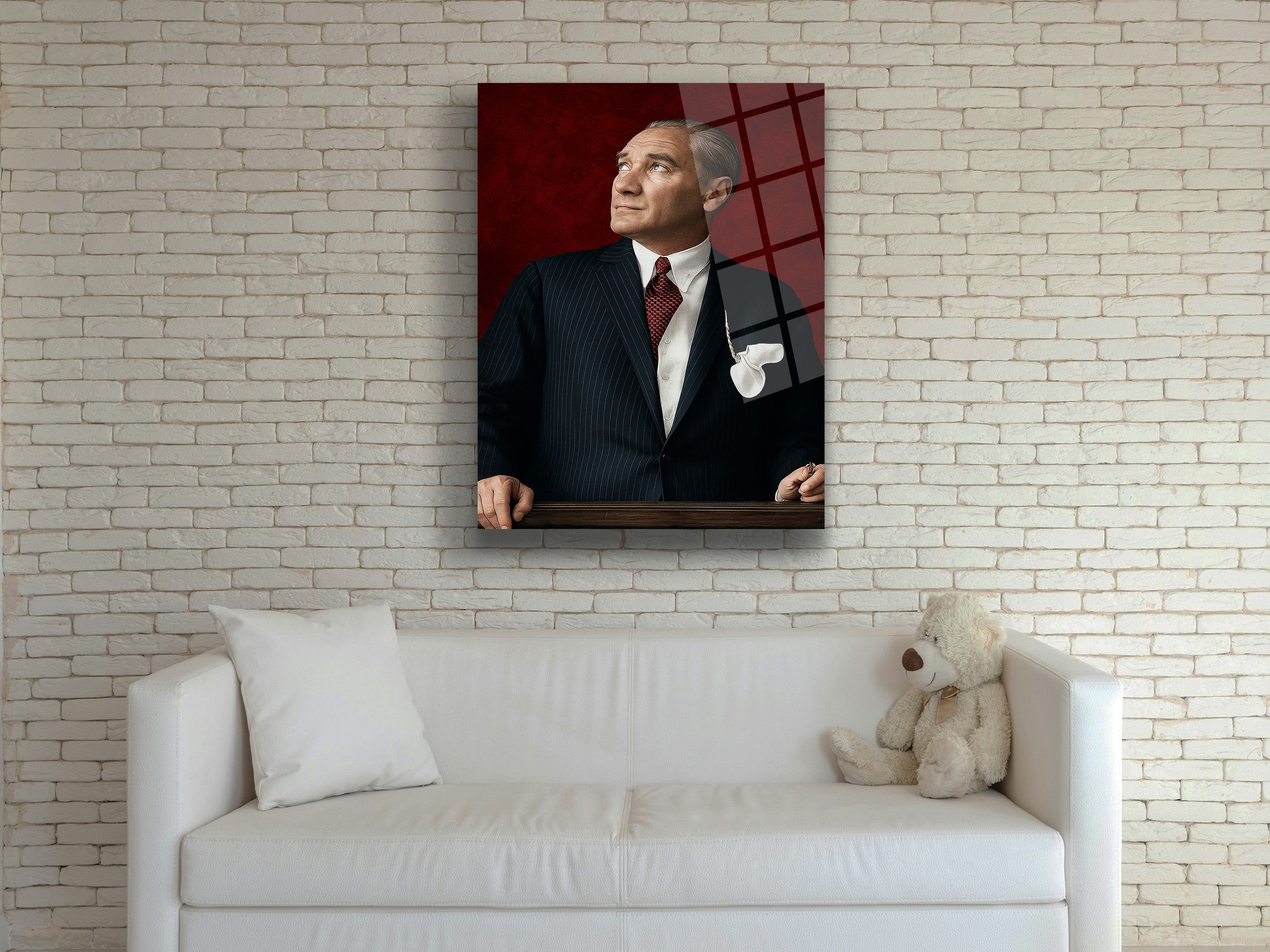 Atatürk Cam Tablo 242