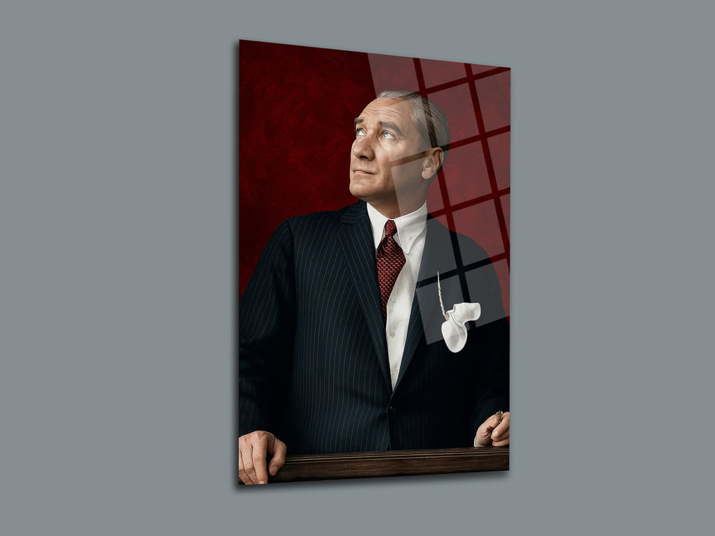 Atatürk Cam Tablo 242