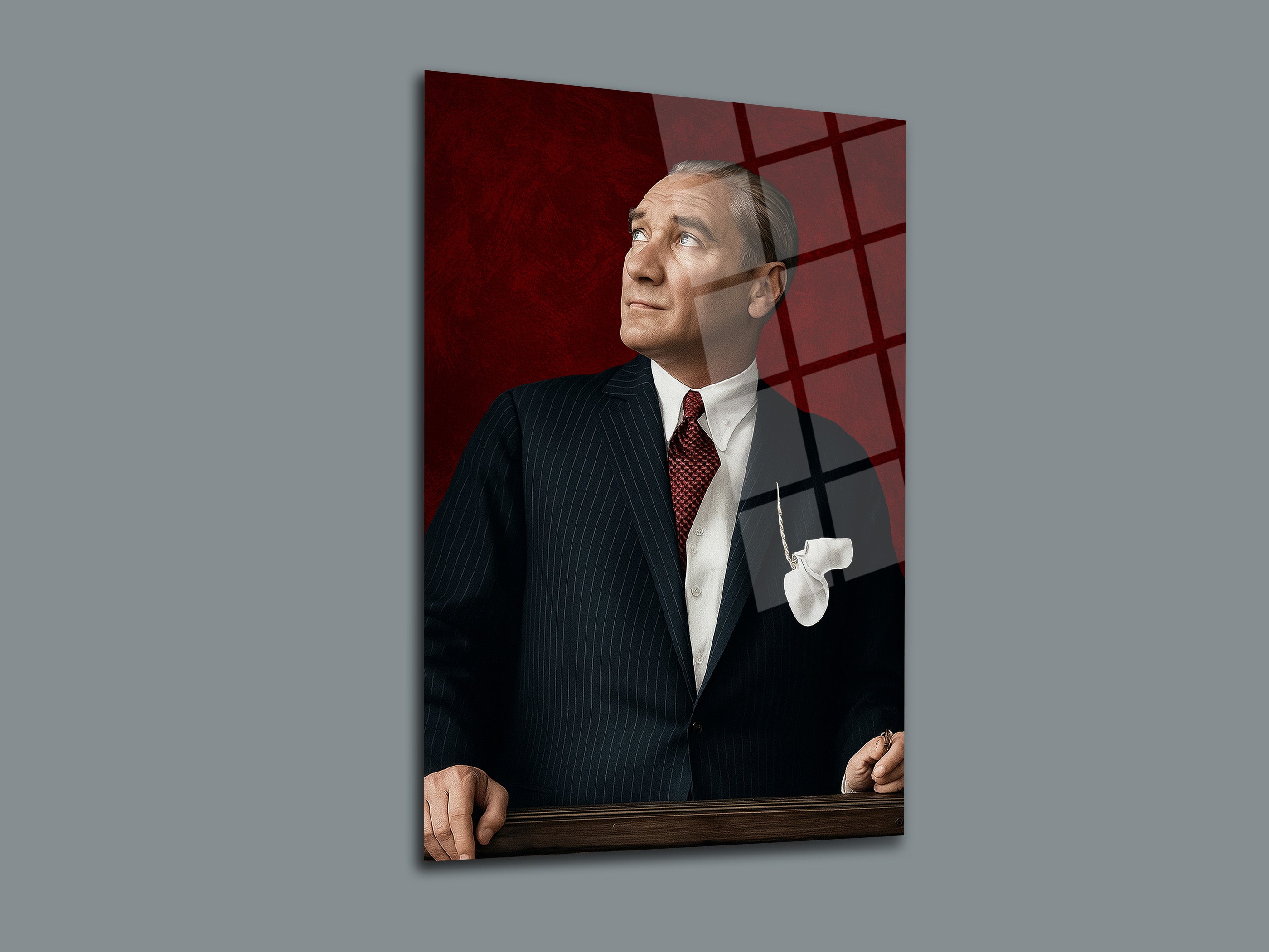 Atatürk Cam Tablo 242