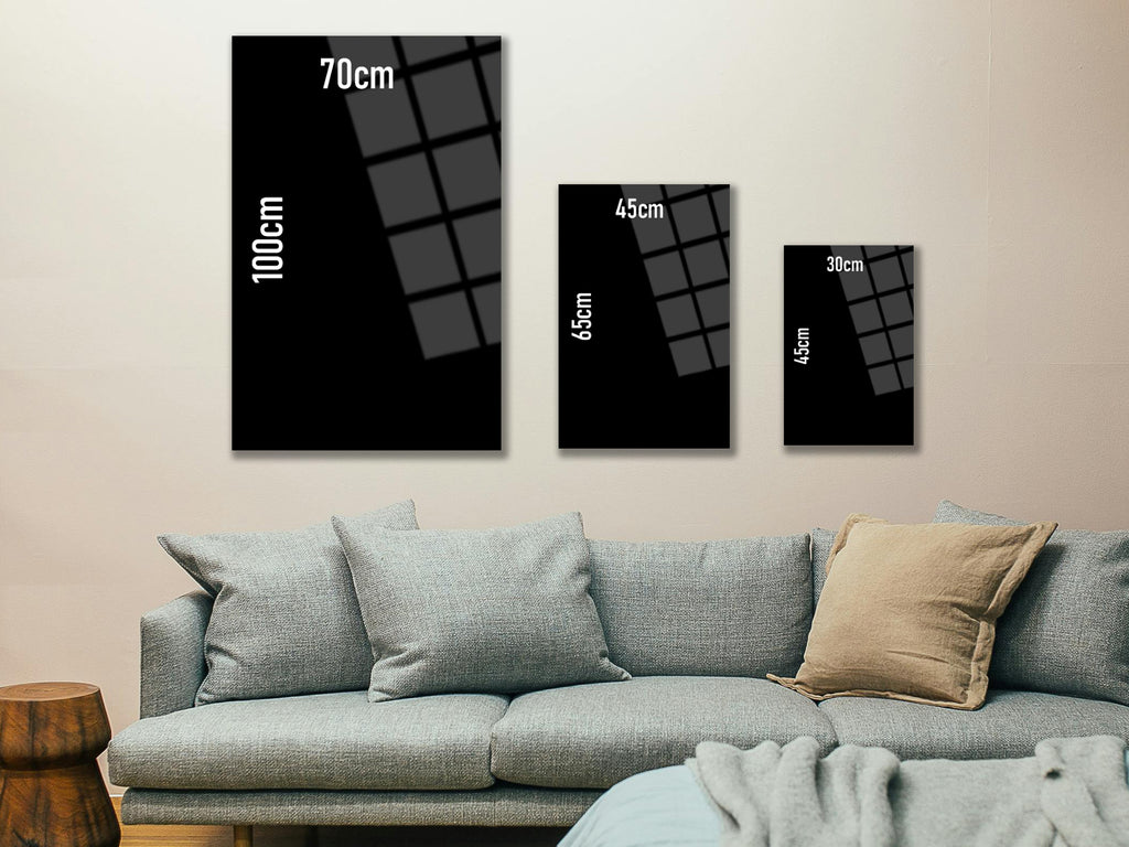 Şükrederseniz Arttırırım Cam Tablo