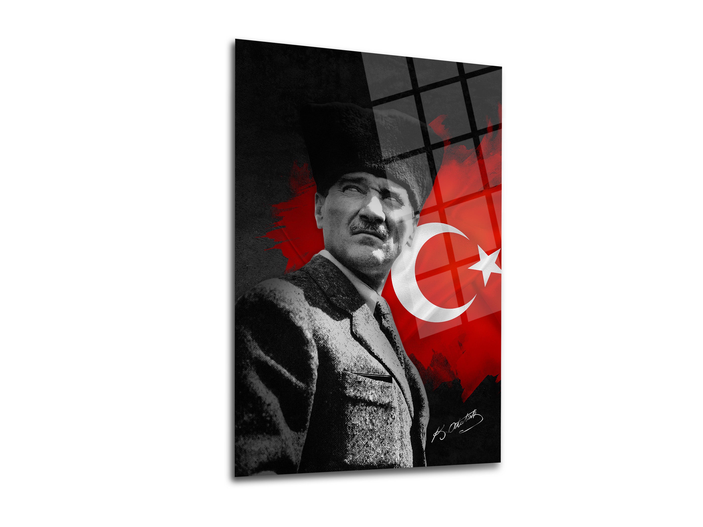 Atatürk Cam Tablo 51