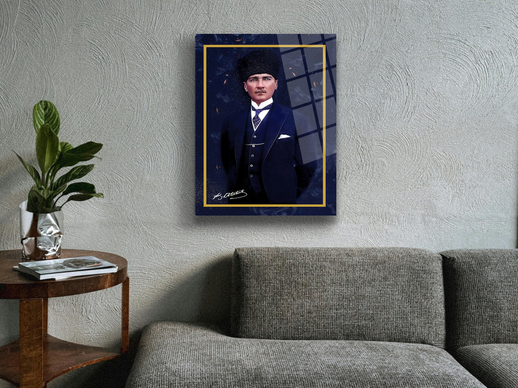 Atatürk Cam Tablo 54