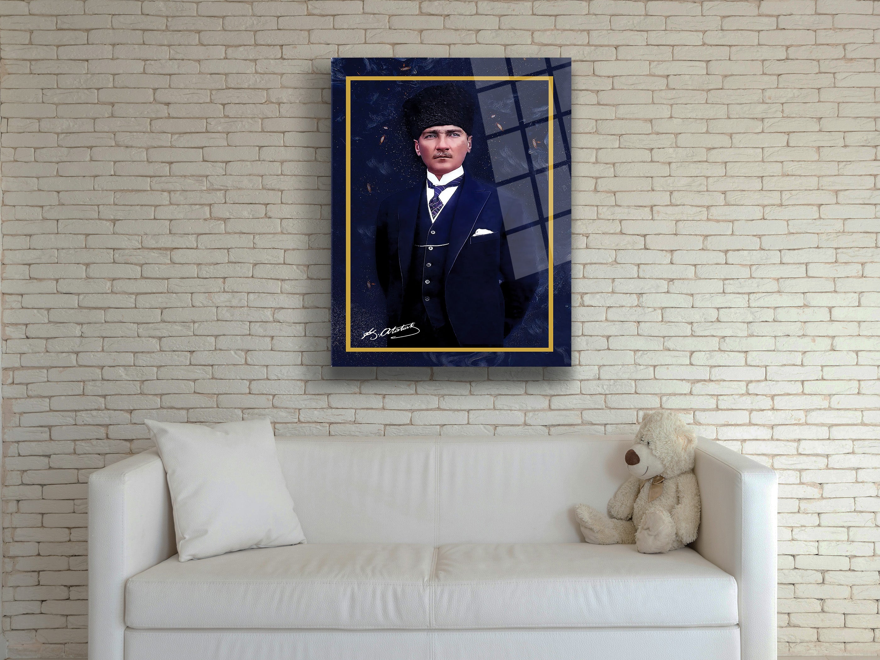 Atatürk Cam Tablo 54