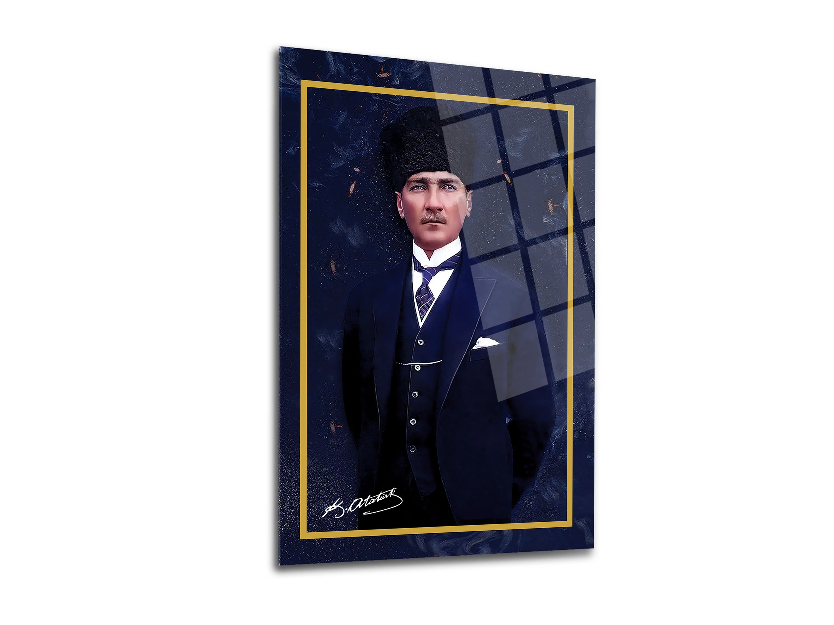 Atatürk Cam Tablo 54