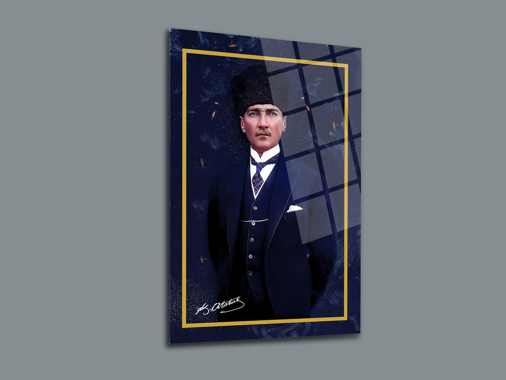 Atatürk Cam Tablo 54
