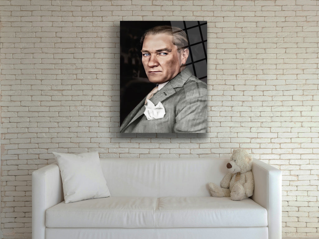 Atatürk Cam Tablo 55