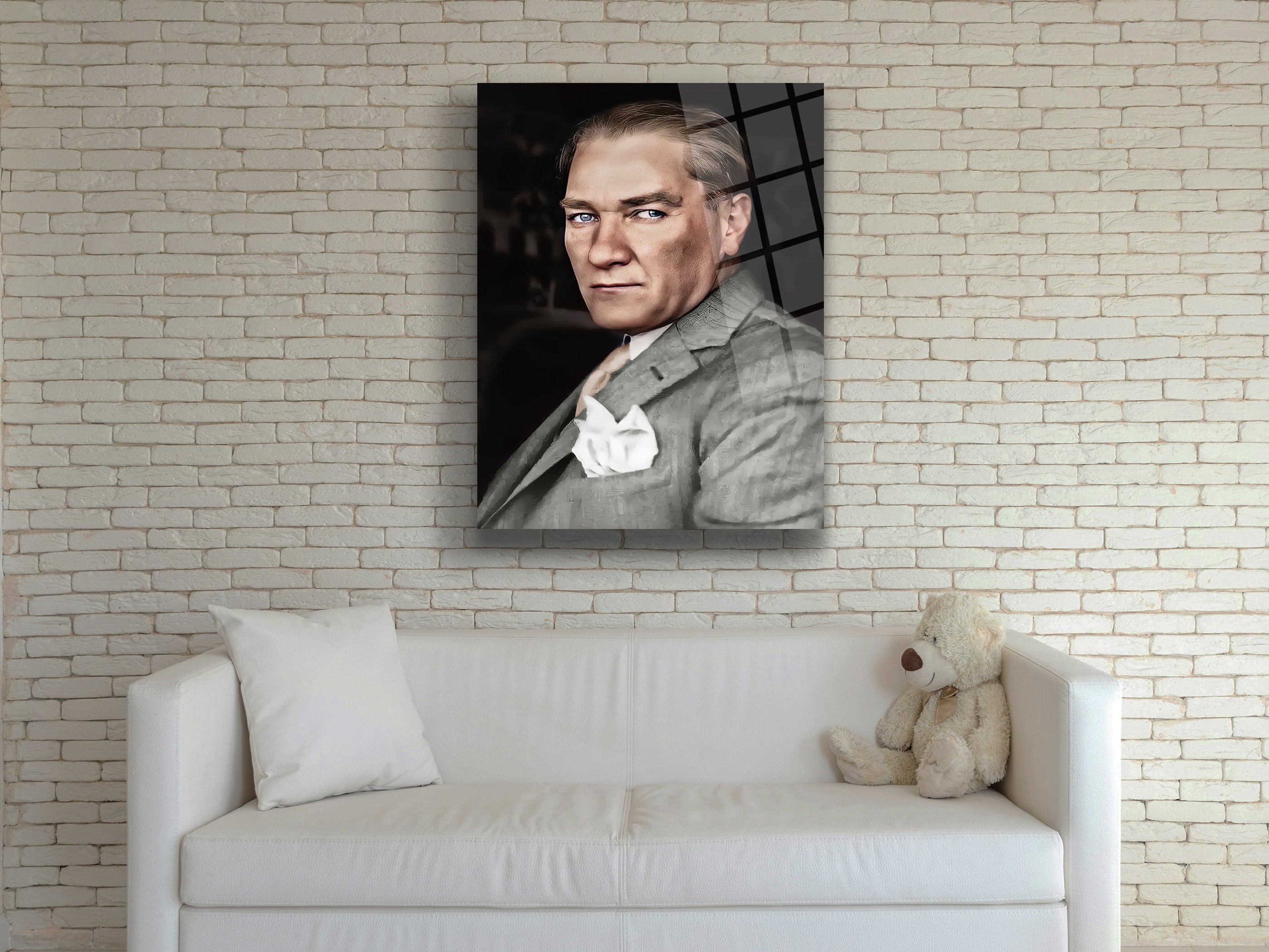 Atatürk Cam Tablo 55