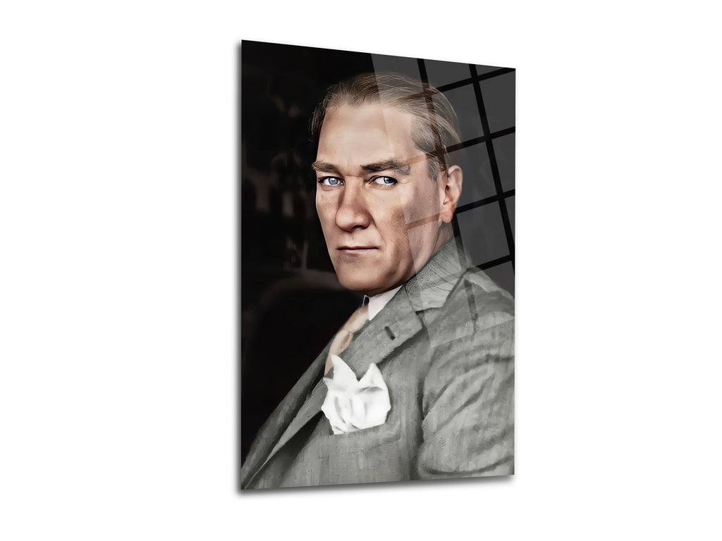 Atatürk Cam Tablo 55