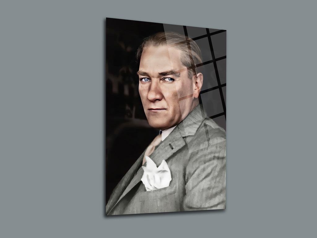 Atatürk Cam Tablo 55