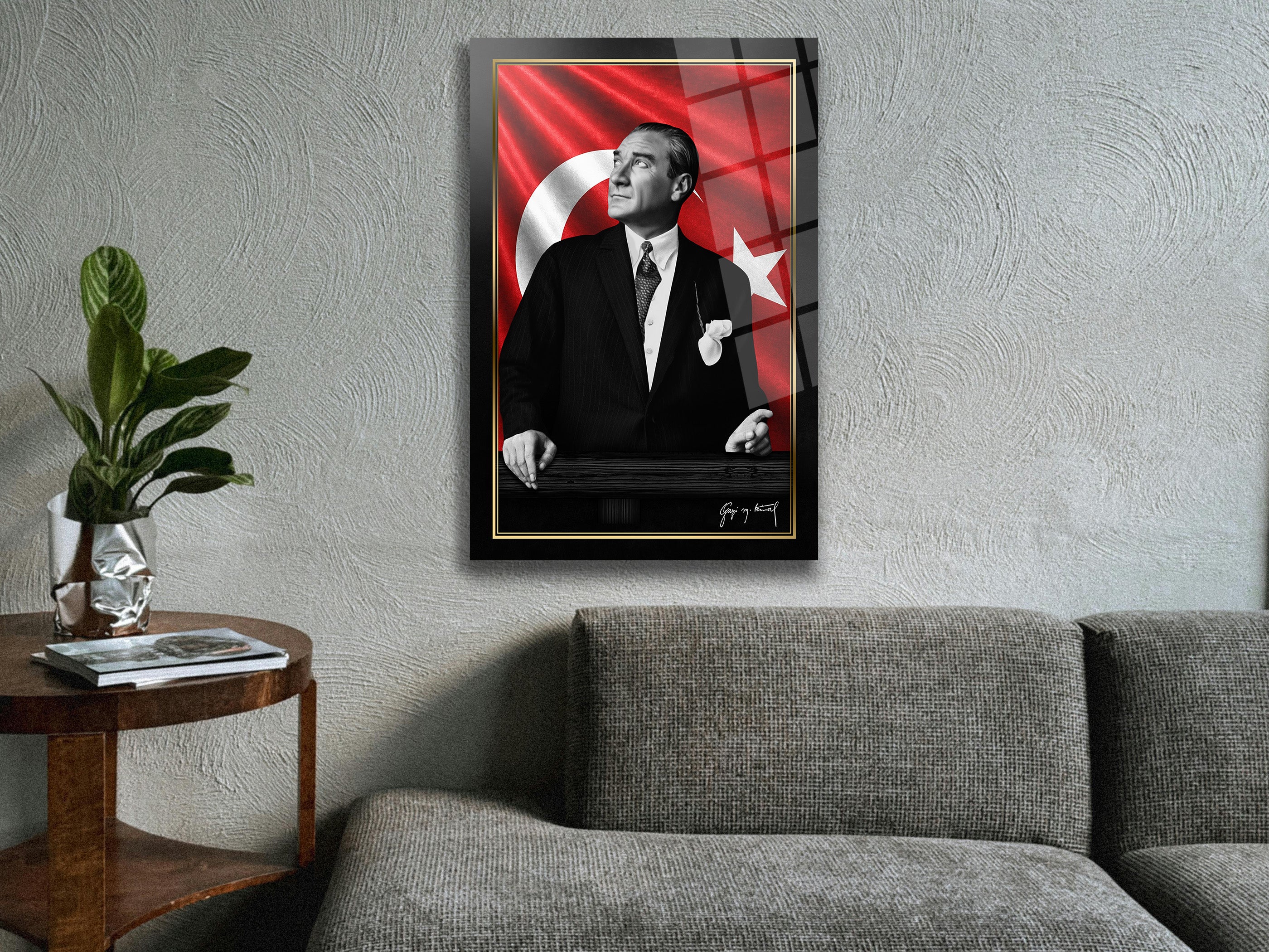 Atatürk Cam Tablo 276