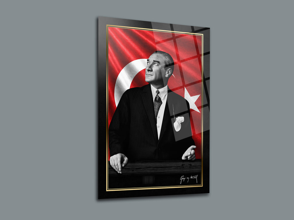 Atatürk Cam Tablo 276