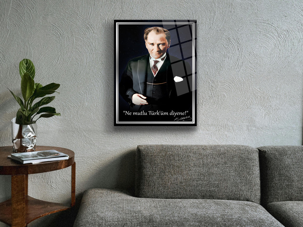 Atatürk Cam Tablo 223