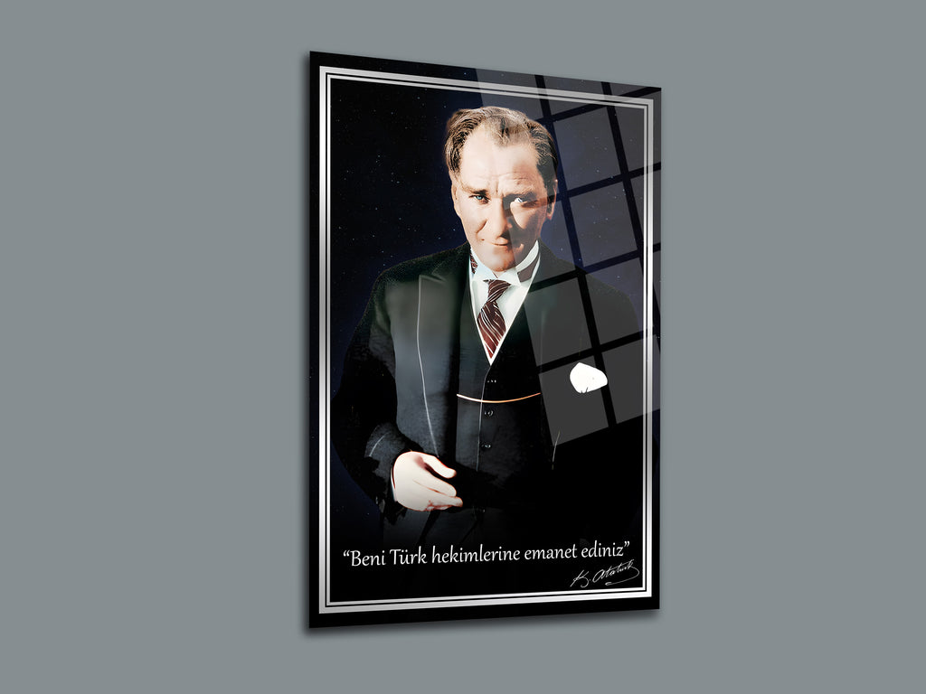 Atatürk Cam Tablo 224