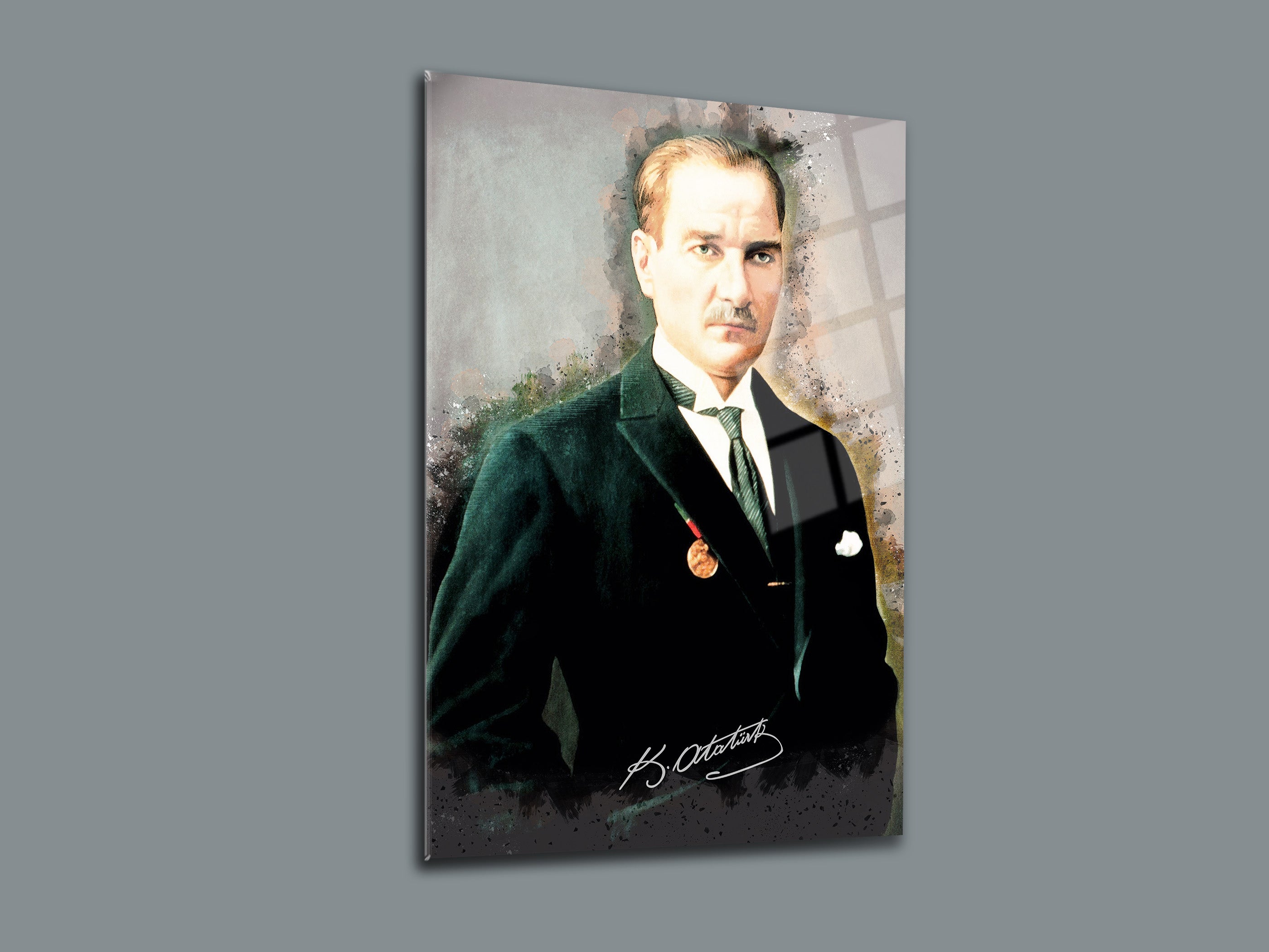 Atatürk Cam Tablo 59