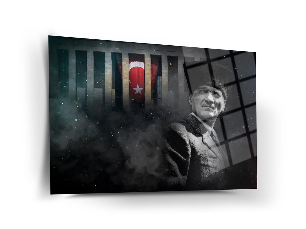 Atatürk Cam Tablo 86