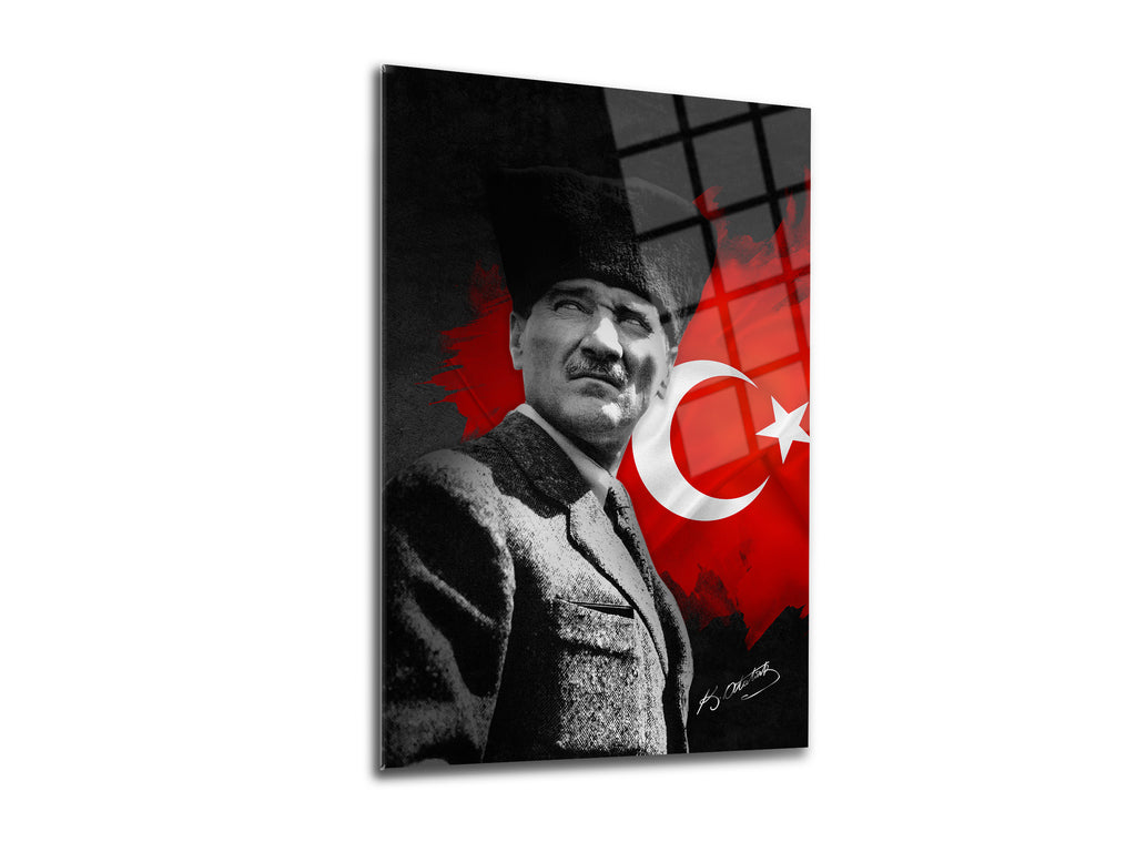 Atatürk Cam Tablo 63