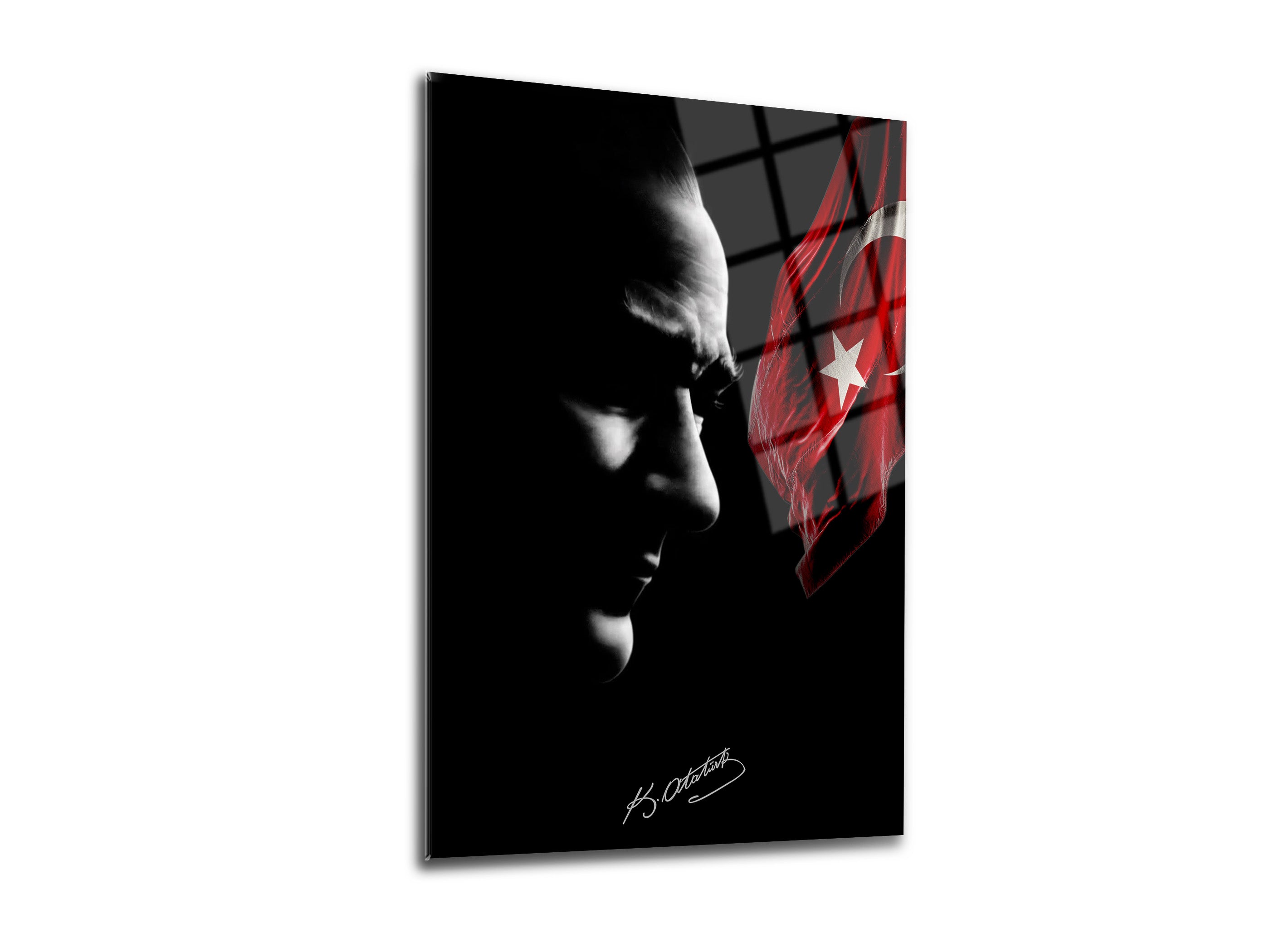 Atatürk Cam Tablo 122