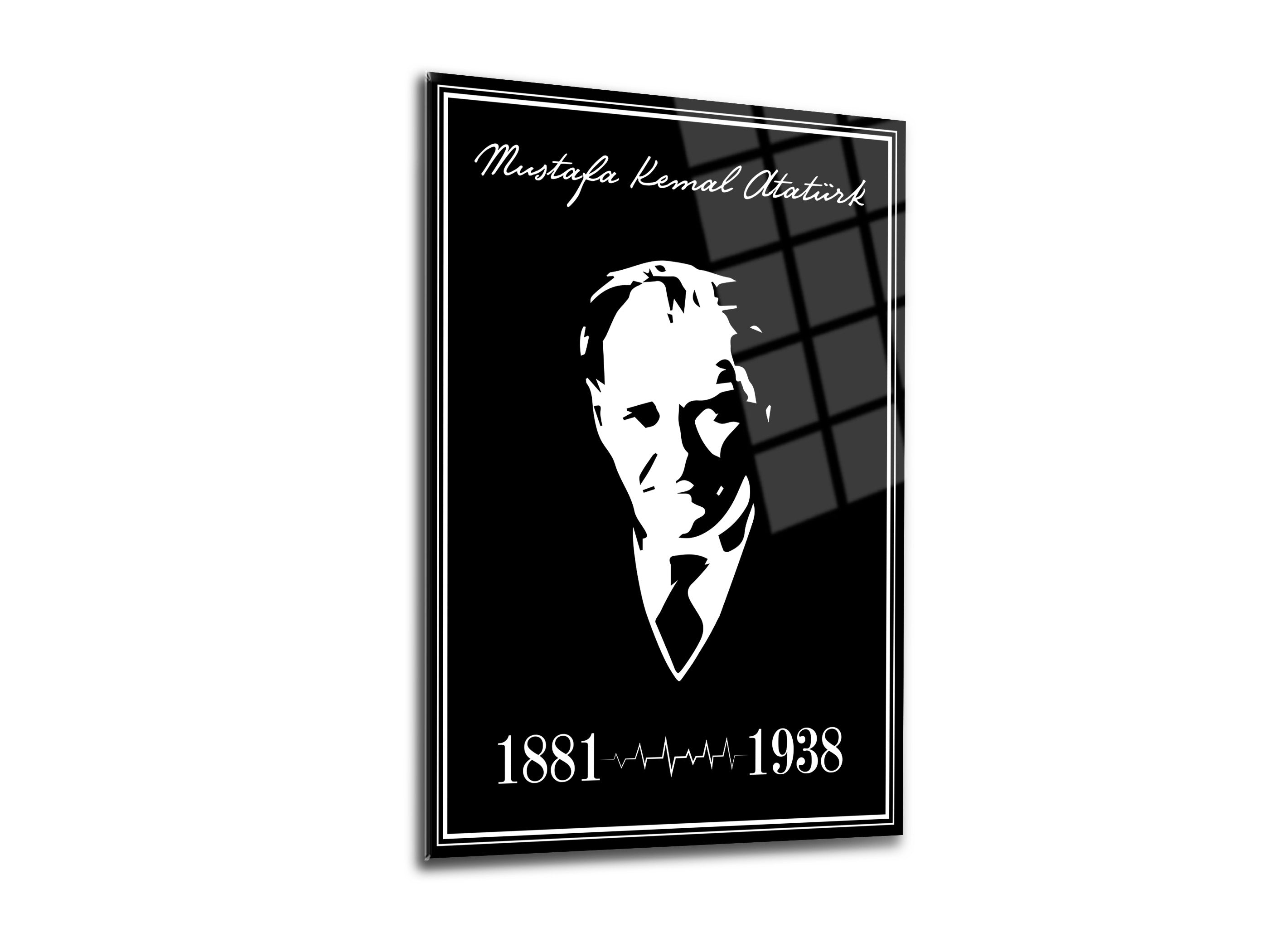 Atatürk Cam Tablo 68