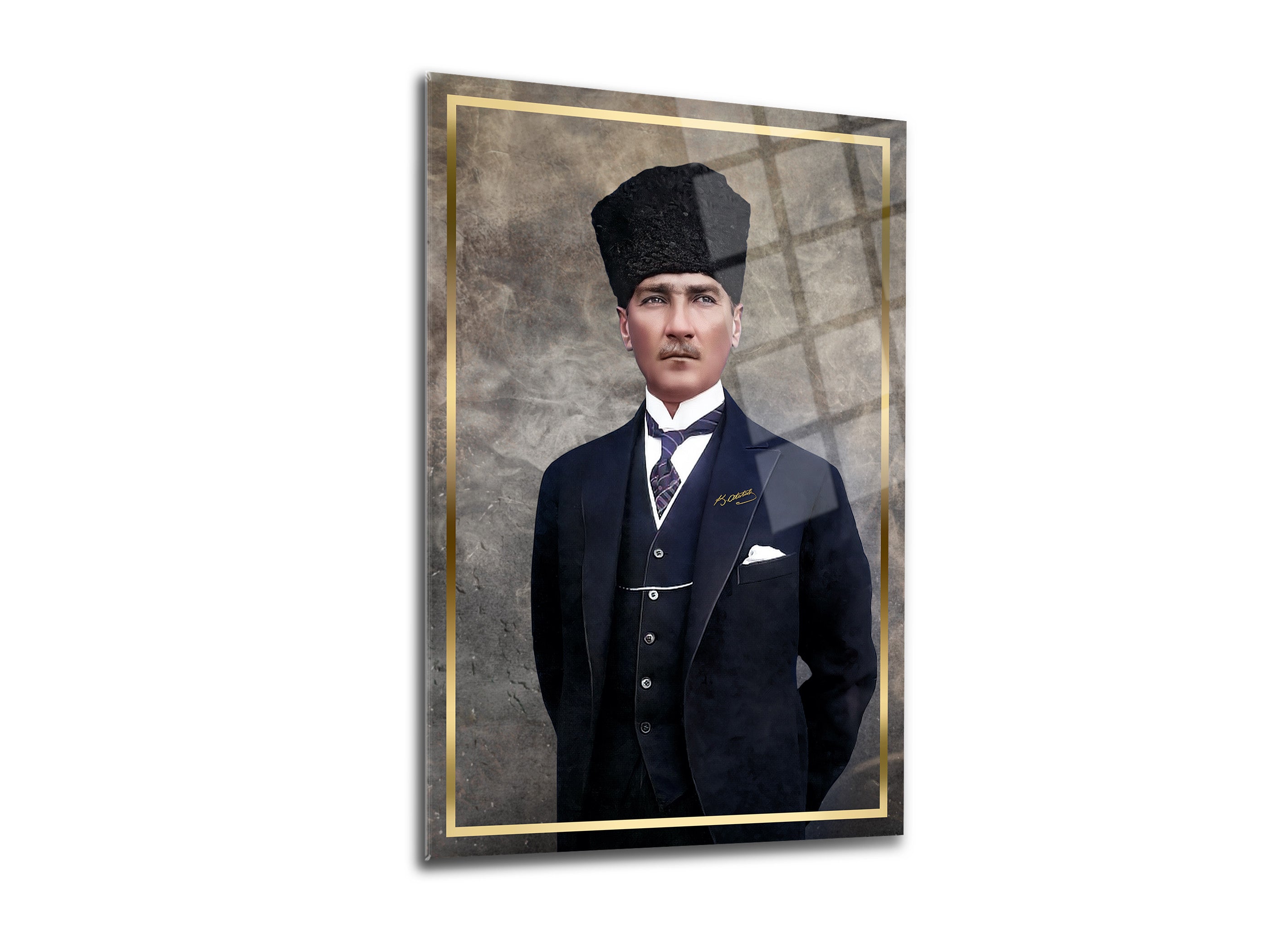 Atatürk Cam Tablo-119