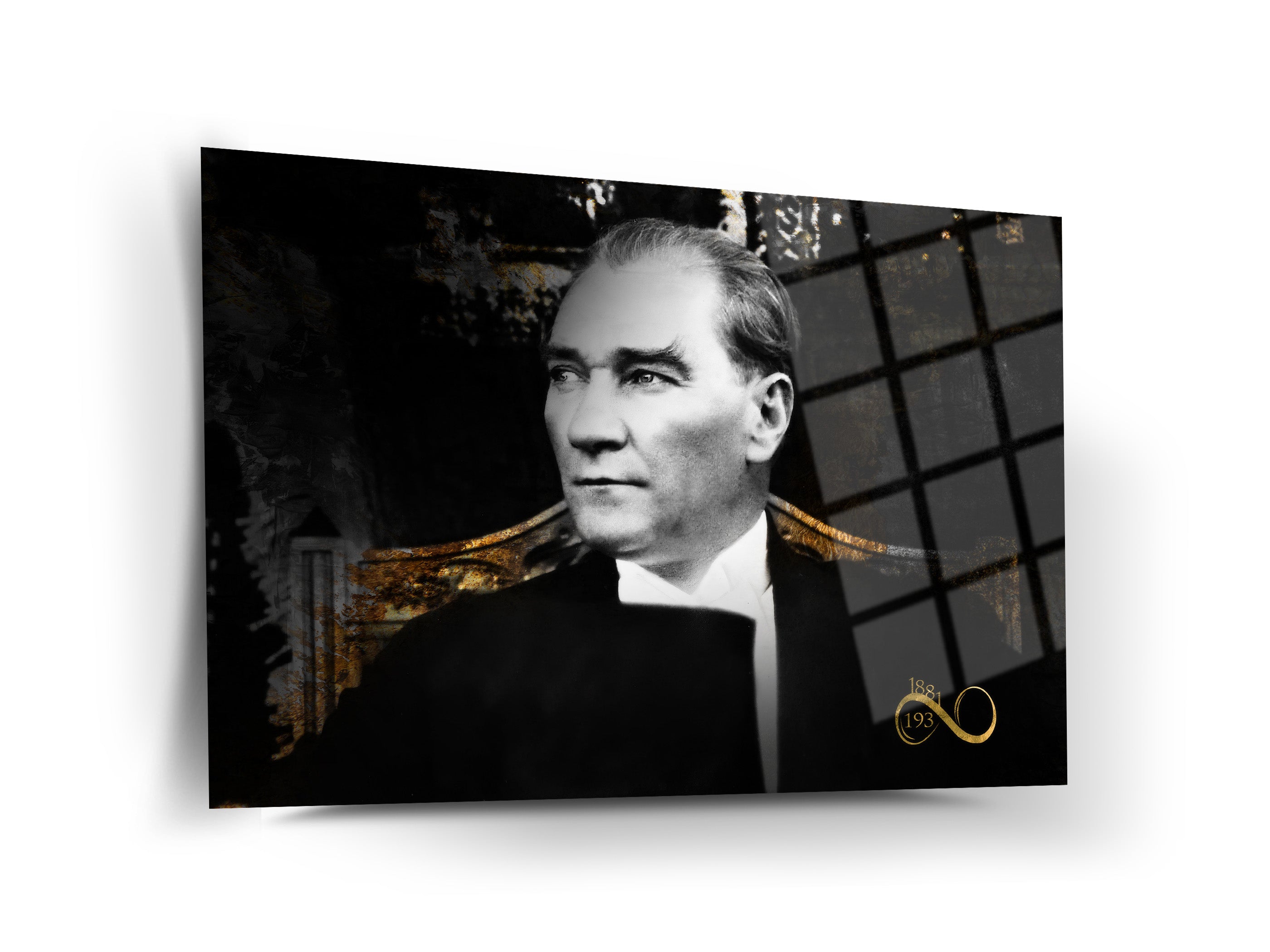 Atatürk Cam Tablo 64