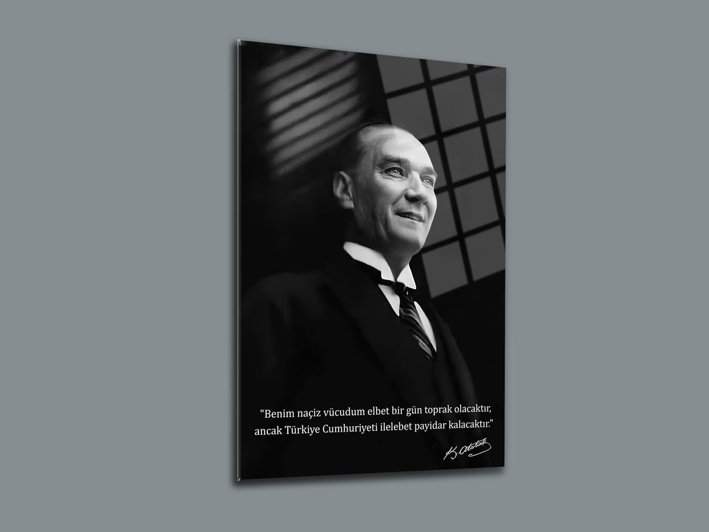 Atatürk Cam Tablo 134