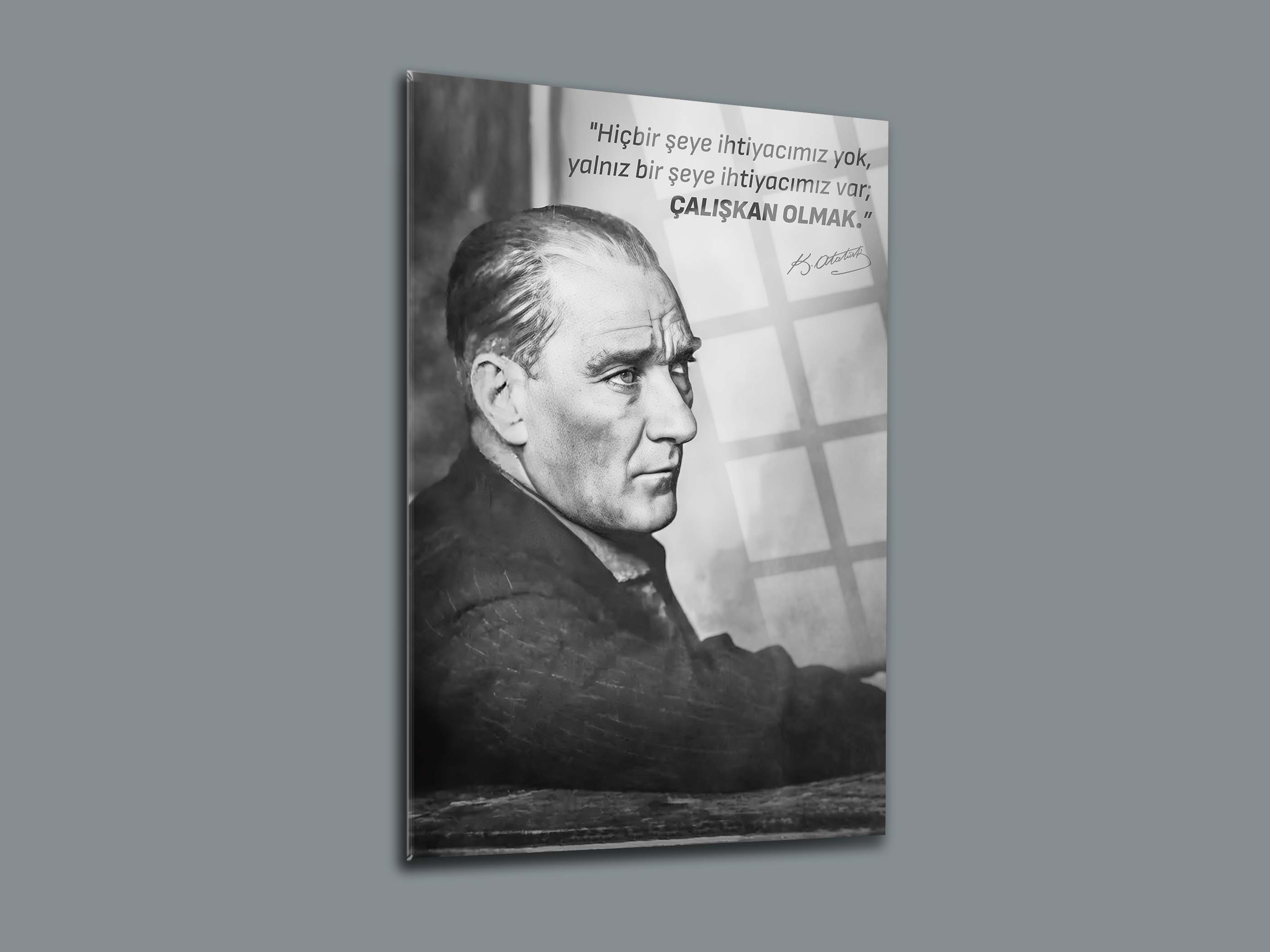 Atatürk Cam Tablo 159