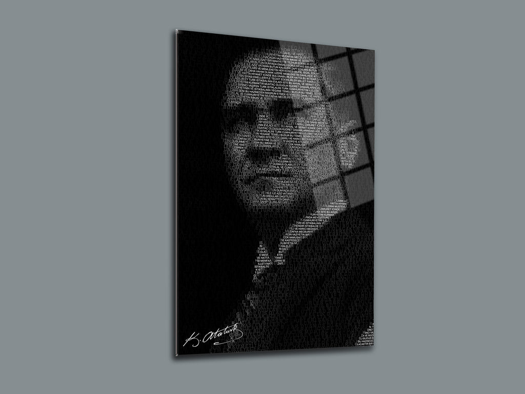 Atatürk Cam Tablo 83