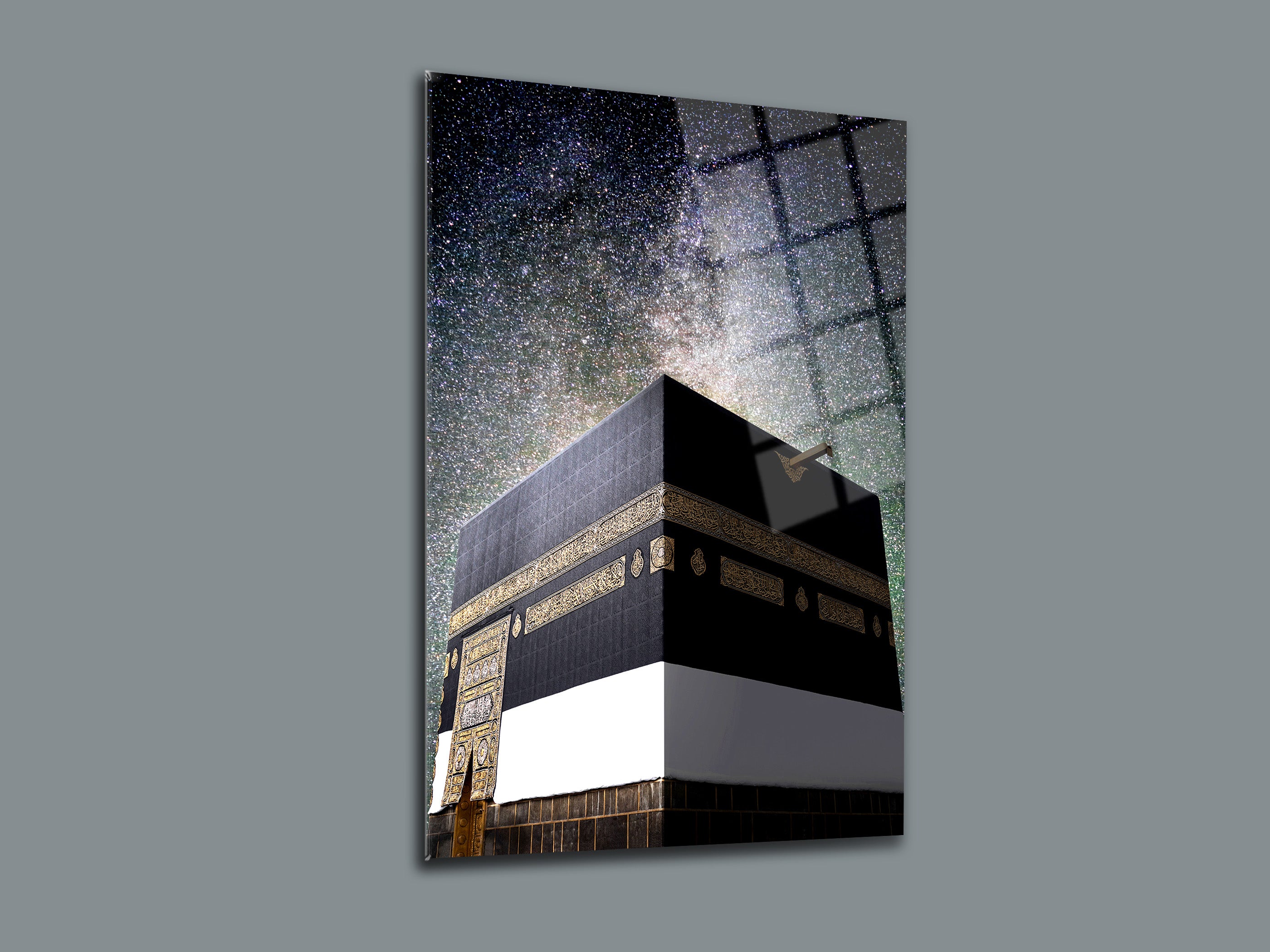 Kabe ve Gökyüzü Cam Tablo