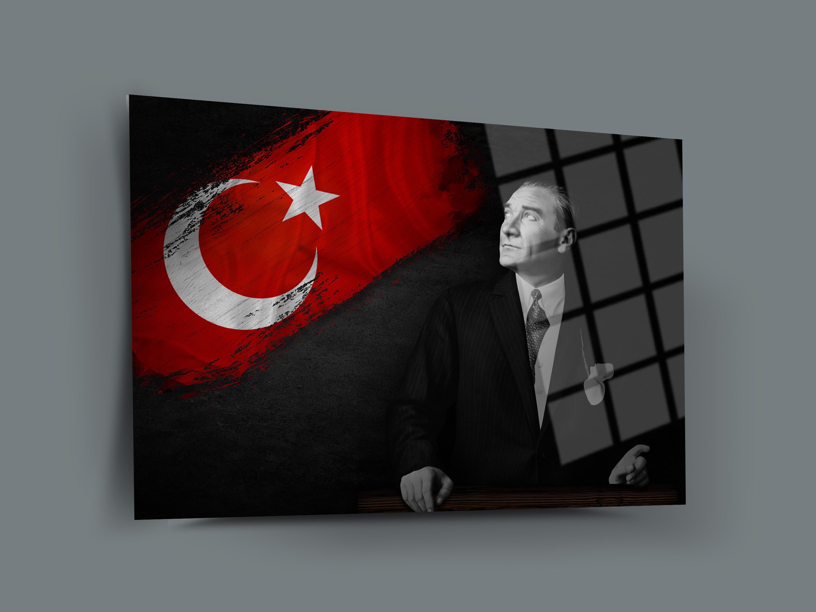 Atatürk Cam Tablo 89
